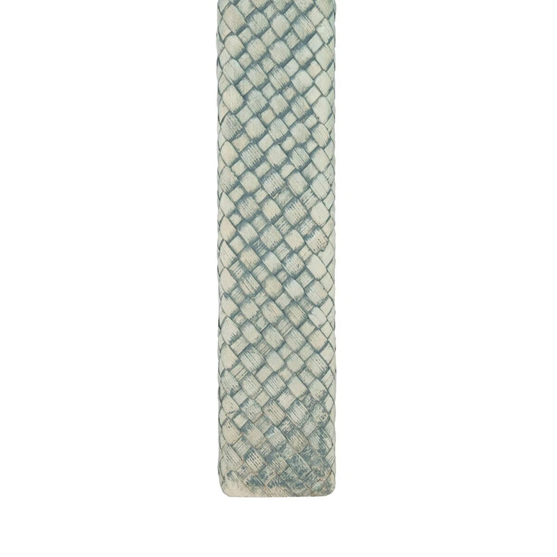 Console 2 tiroirs 1 étagère | Accent turquoise et or