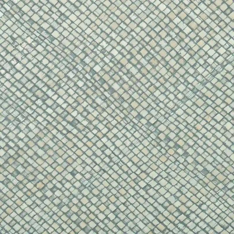 Console 2 tiroirs 1 étagère | Accent turquoise et or