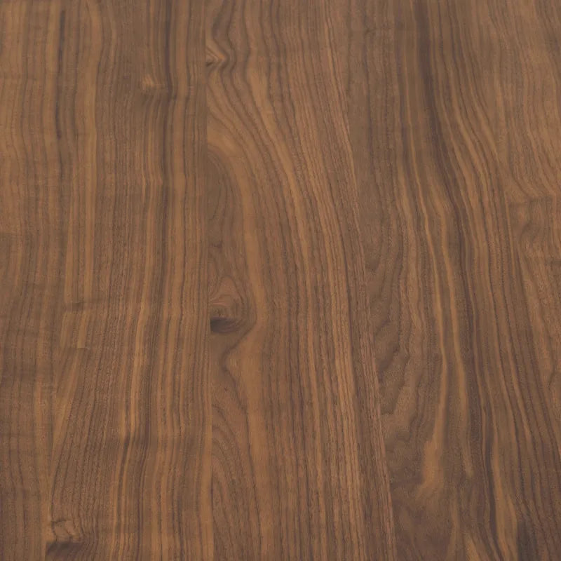 Table à manger ovale en bois massif de 79 po avec piètement central à lattes | 7 places