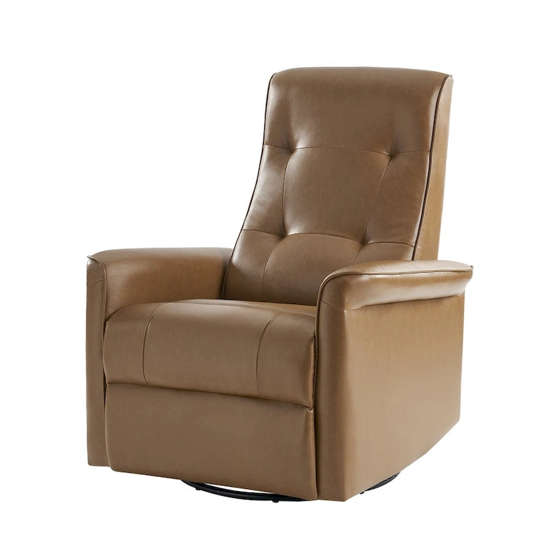 Fauteuil inclinable motorisé pivotant moderne avec port USB et dossier capitonné