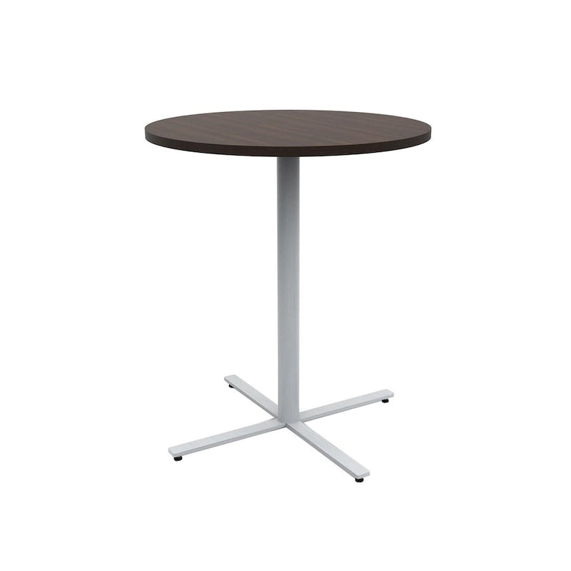 Table de bistrot ronde de 36 po | Hauteur de bar de 42 po | Dessus stratifié avec base thermolaquée
