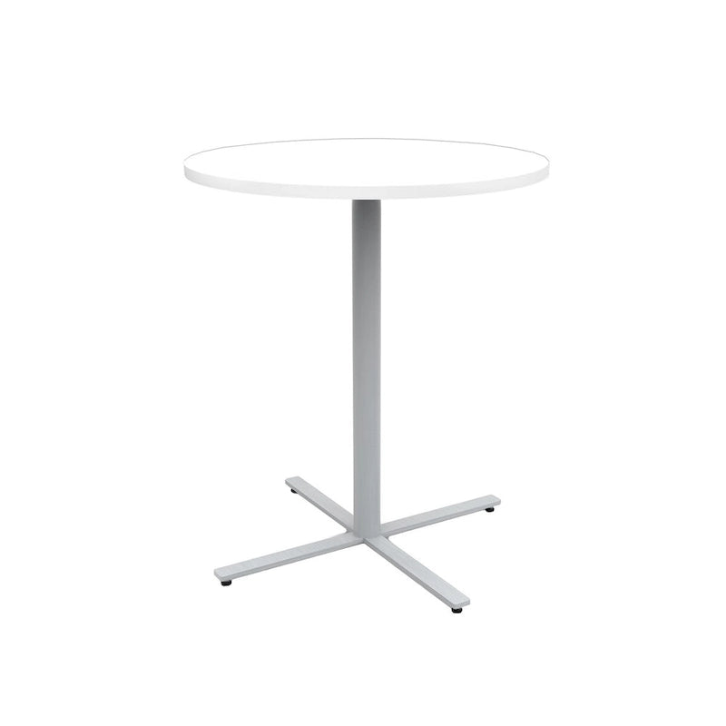 Table de bistrot ronde de 36 po | Hauteur de bar de 42 po | Dessus stratifié avec base thermolaquée